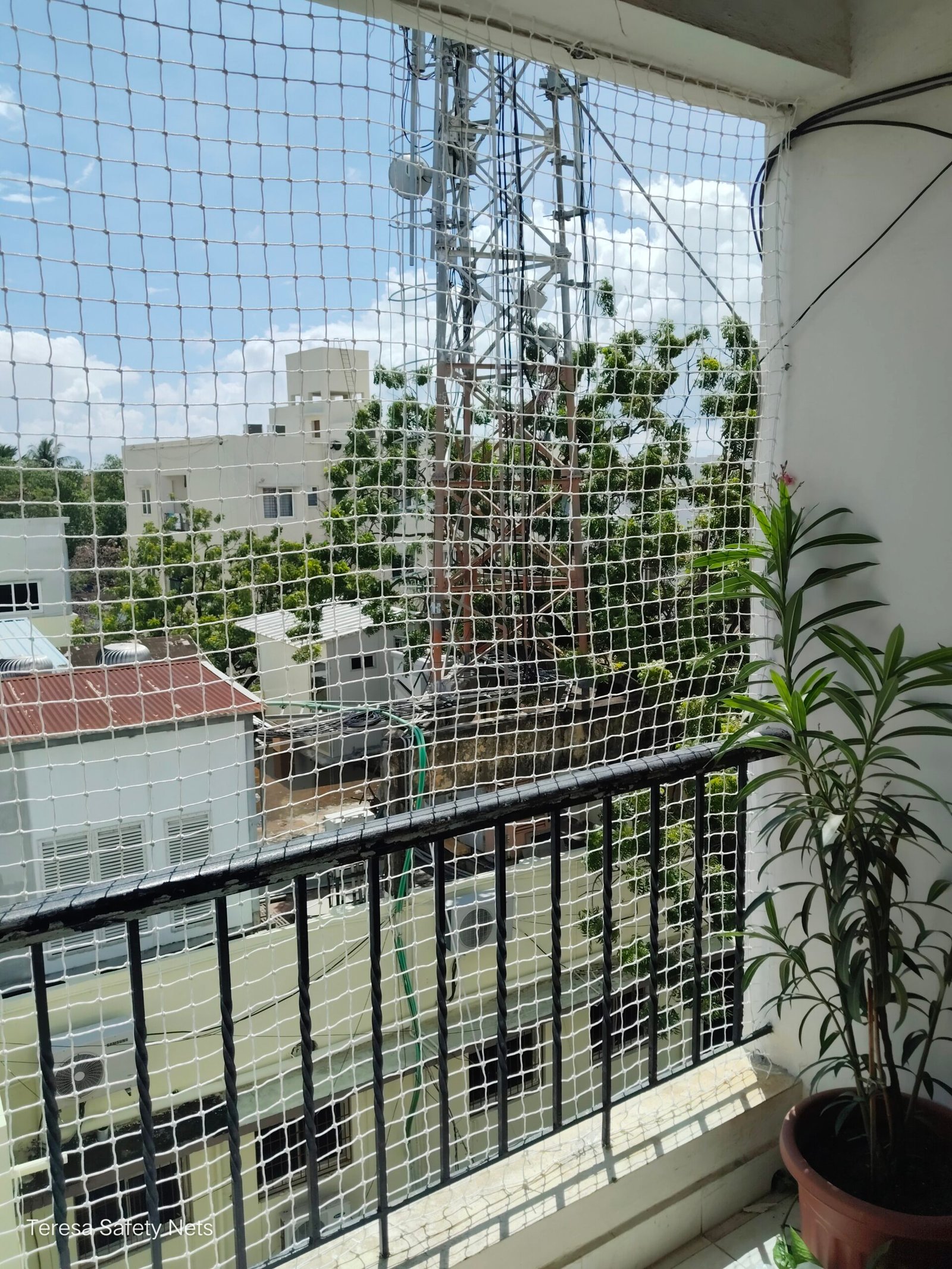 Safety Nets in Chennai installed by Nuka Raju Invisible Grills
