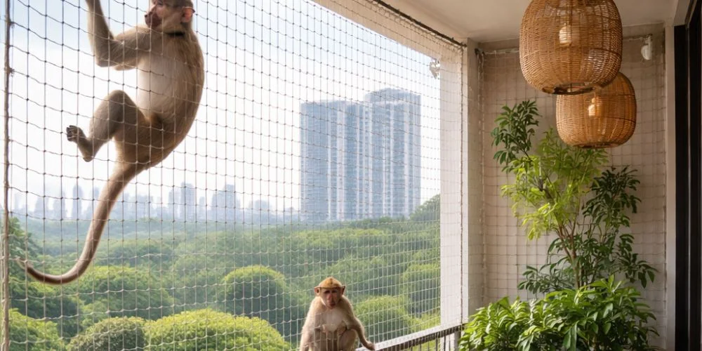 Monkey Safety Nets in Chennai
